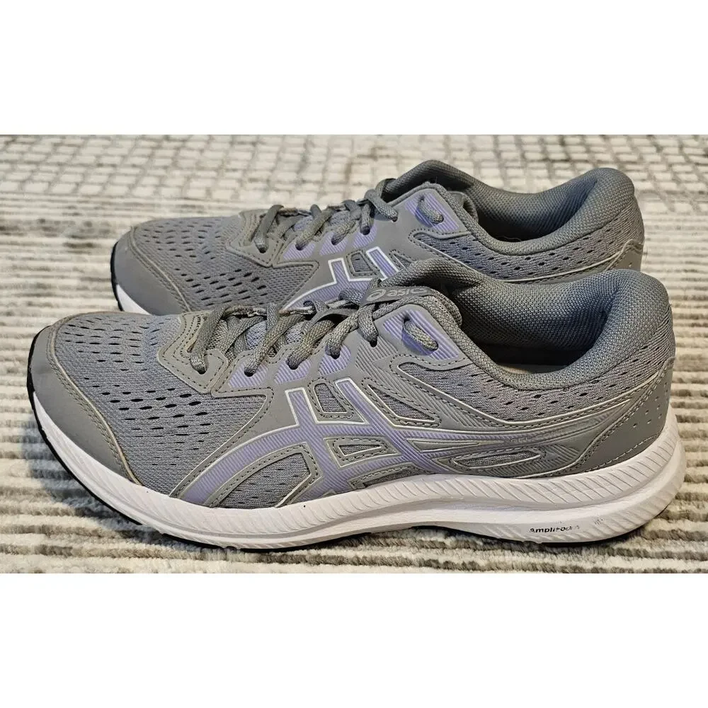 Asics Gel-Contend 8 Grey Lilac Men's Size 10 Running Shoes 1012B320